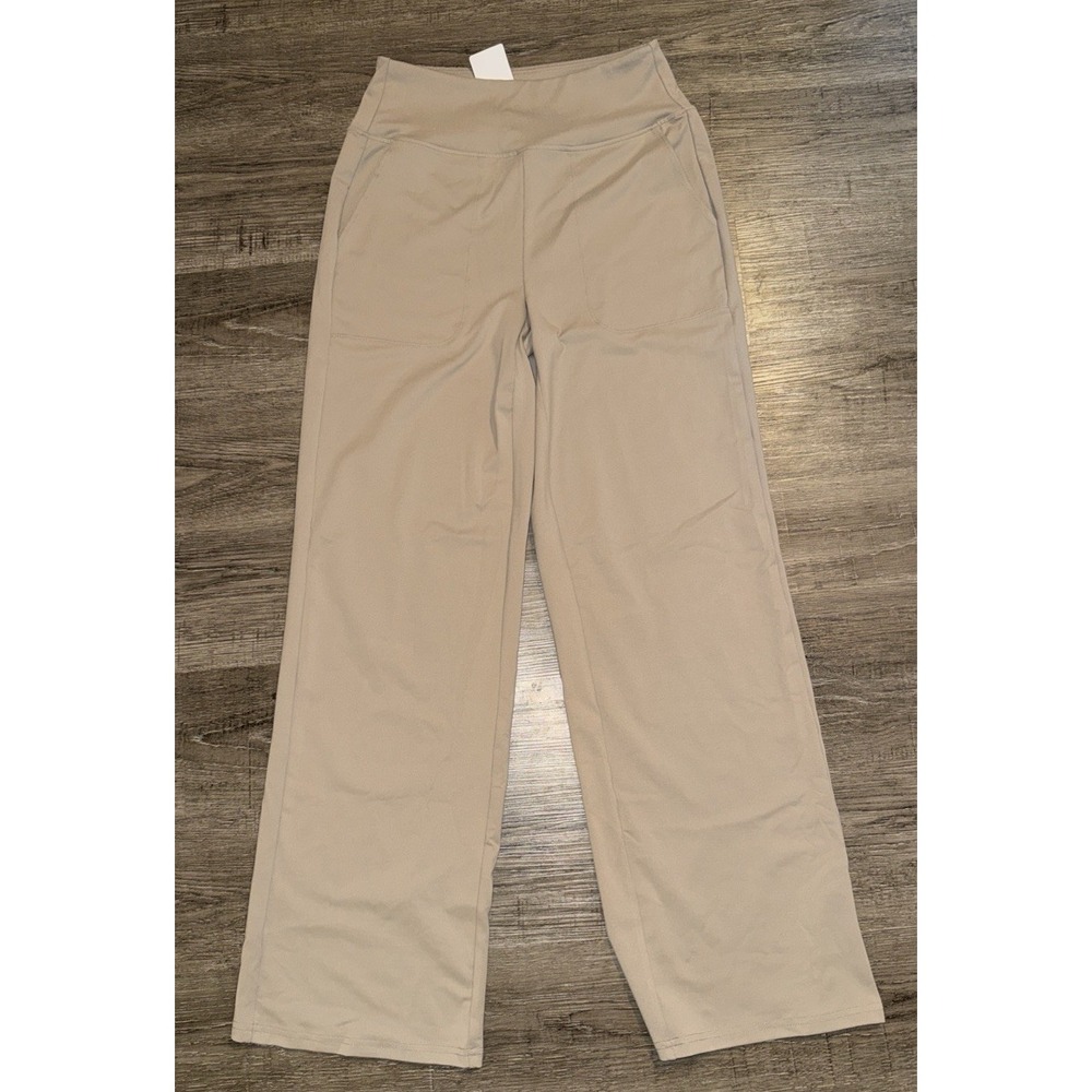 NWT G Gradual Tan Athleisure Pants Tan Women's Front Pockets 30M